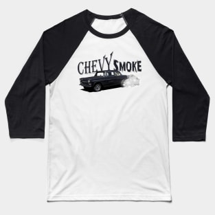 55 Chevy smoke Baseball T-Shirt